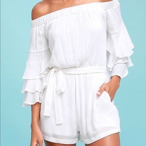 Lulus White Romper